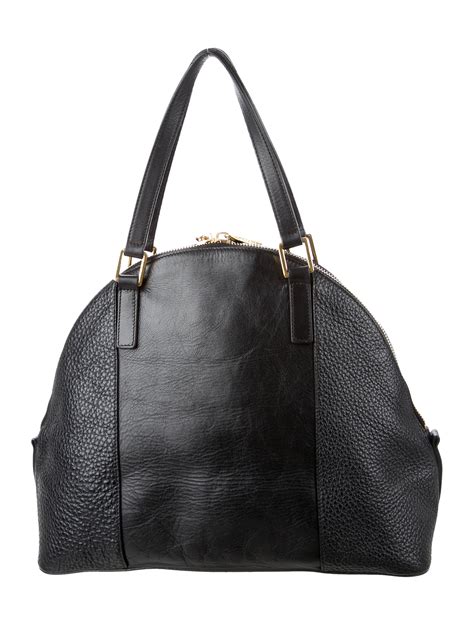 leather dome satchel handbags